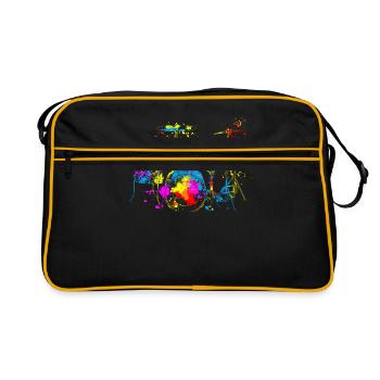 Drums - Retro Bag - black/gold - Front