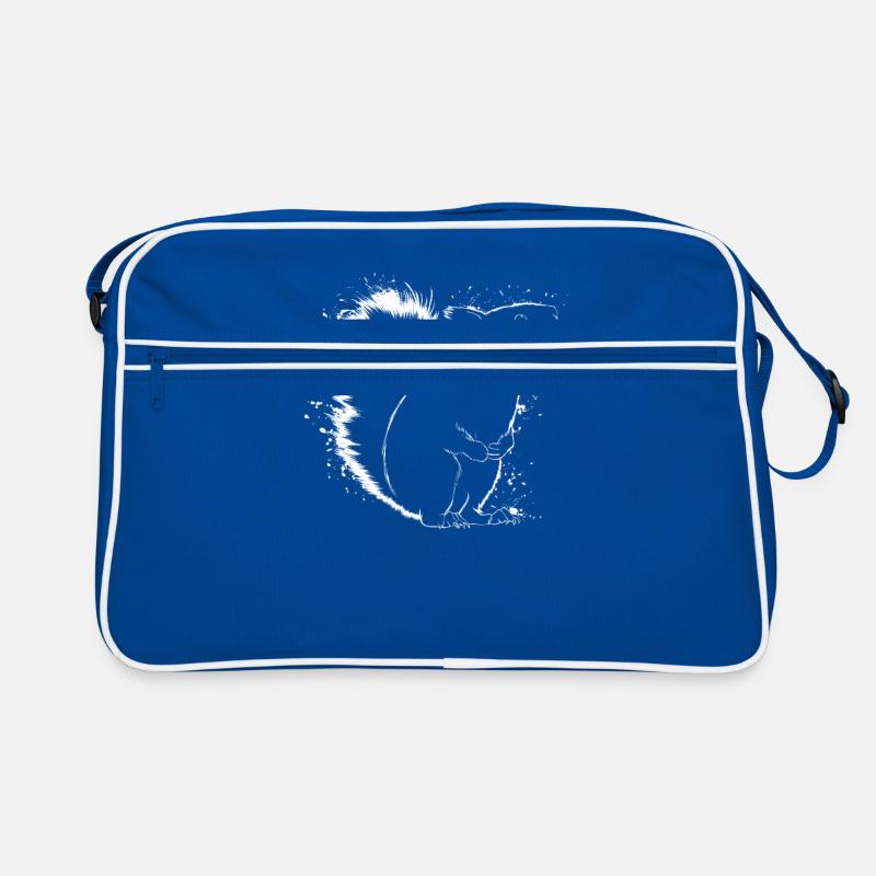 Eichhörnchen Retro Tasche