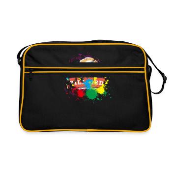 Billiard gift for Billiard Player - Retro Bag - black/gold - Front