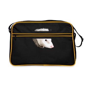 Opossum - Retro Bag - black/gold - Front