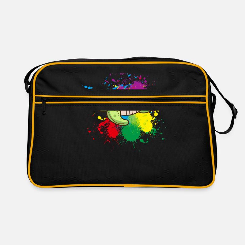 Schildkröte Retro Tasche