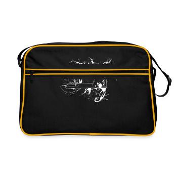 Machine à coudre - Sac Retro - noir/or - Devant