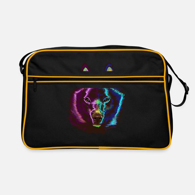 Splash Schipperke Dog Retro Bag