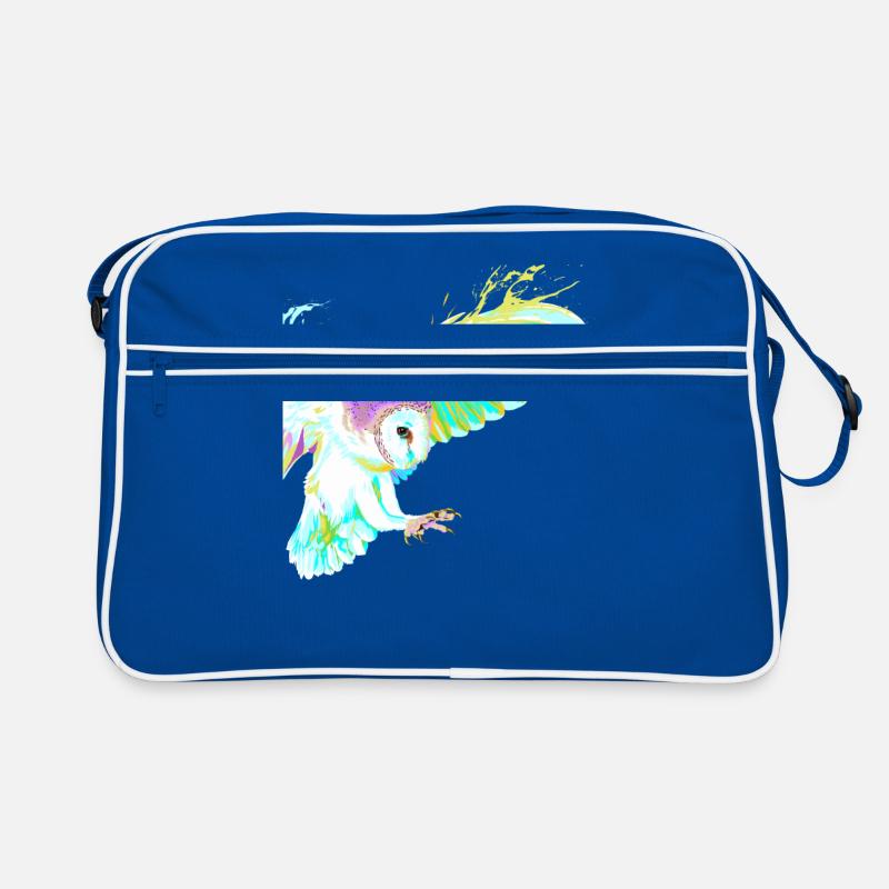 Flying Splash Bird Owl Sac Retro
