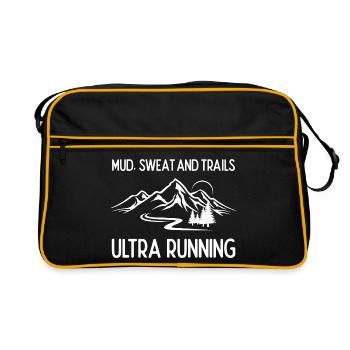 Ultra Running - Boue, sueur et sentiers - Sac Retro - noir/or - Devant