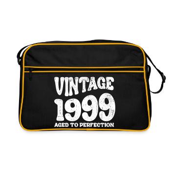 Millésime 1990 Vieilli à la perfection - Sac Retro - noir/or - Devant