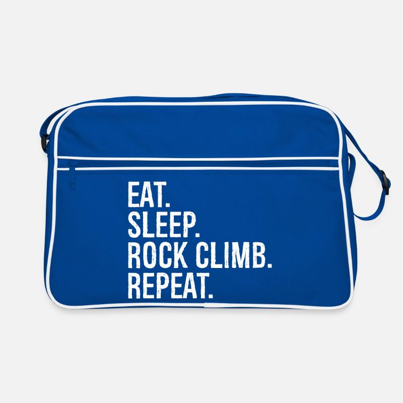 Manger dormir Escalade Répéter Sac Retro