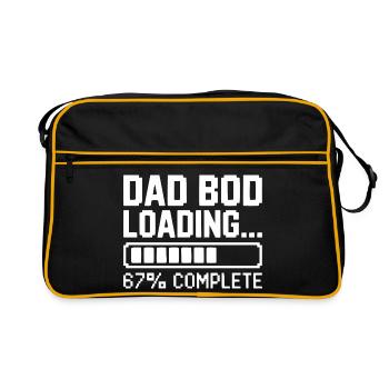 Chargement de Dad Bod - Sac Retro - noir/or - Devant