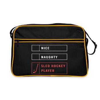 Para Handicap Eishockey - Retro Bag - black/gold - Front