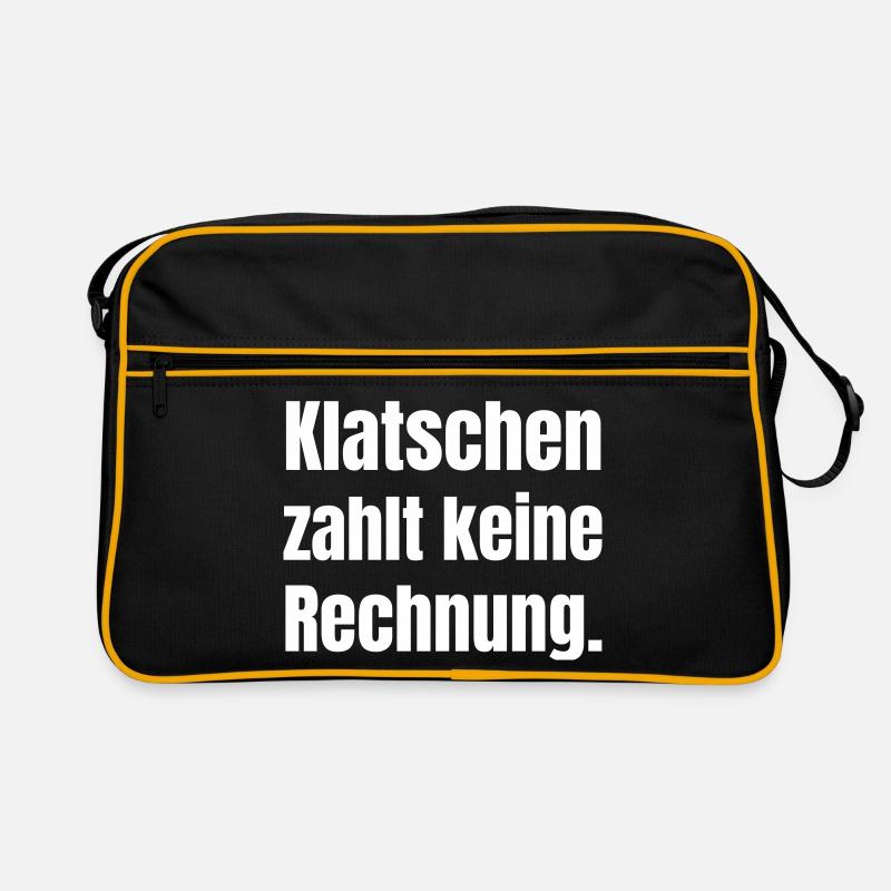 Clapping doesn't pay a bill Retro Bag