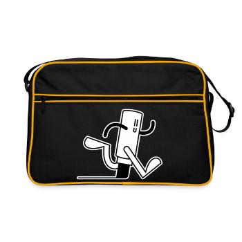Mr. Marker - Retro Bag - black/gold - Front