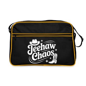 Line Dance Spirit - Sac Retro - noir/or - Devant
