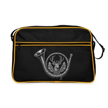 clairon - Sac Retro - noir/or - Devant