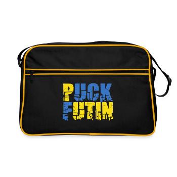 Puck Futin - Retro Bag - black/gold - Front