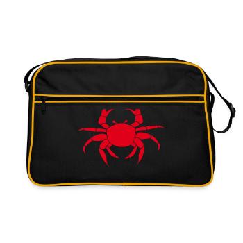 cancer - Retro Bag - black/gold - Front