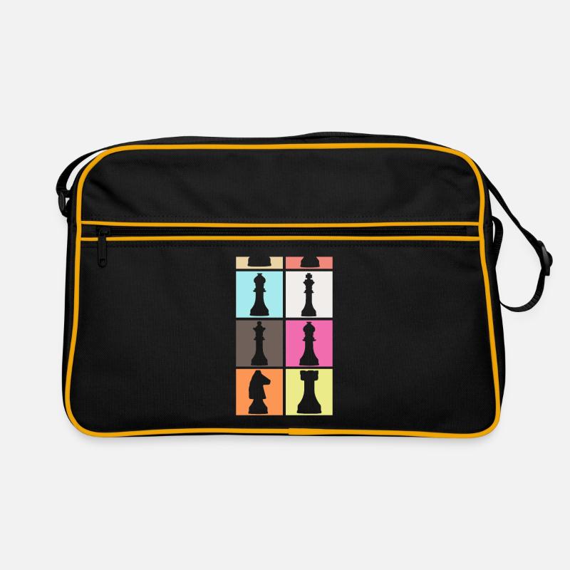 Schach Retro Tasche