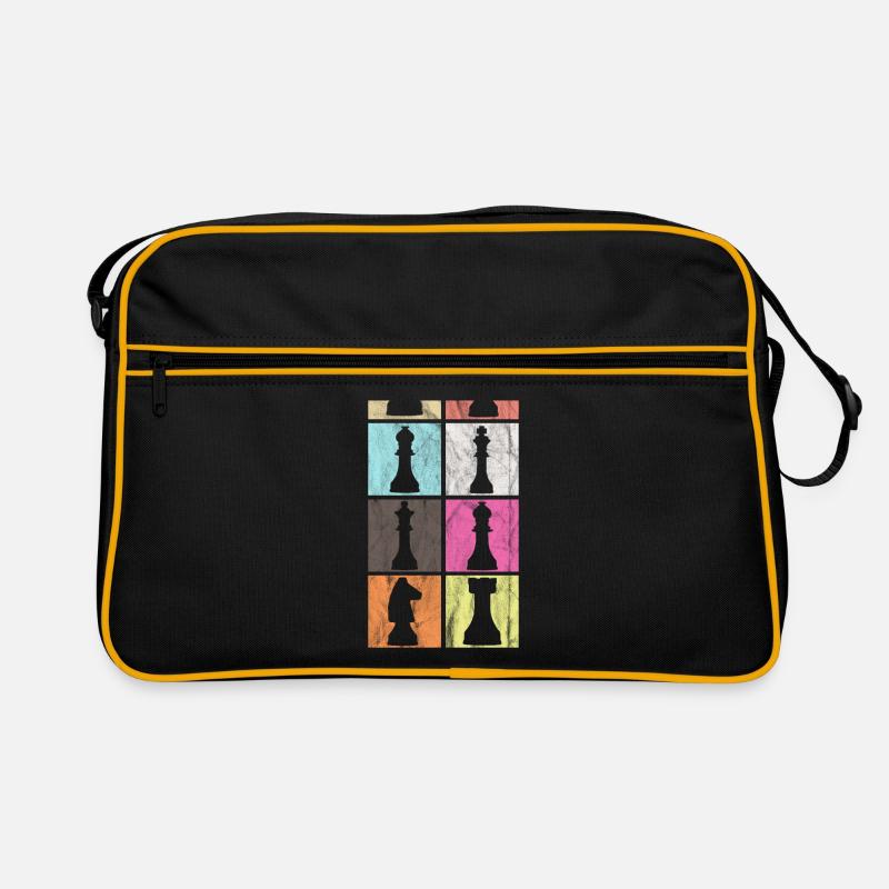 Schach Retro Tasche