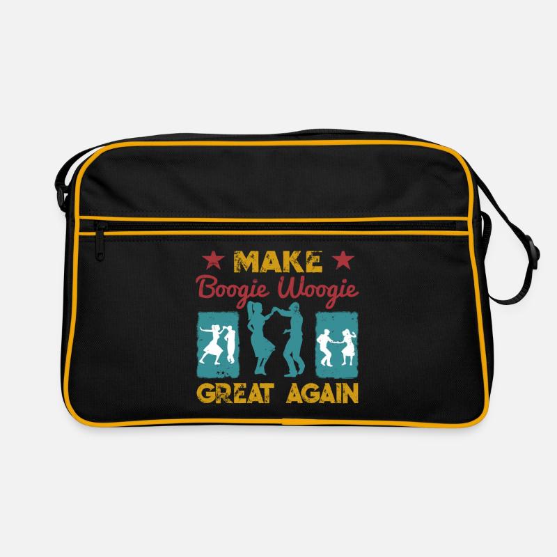 Make Boogie Woogie Great Again Tanzen Geschenk Retro Tasche