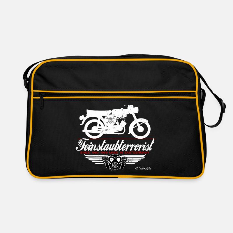 Ostmoped DDR s51 VEB Feinstaubterrorist Retro Tasche