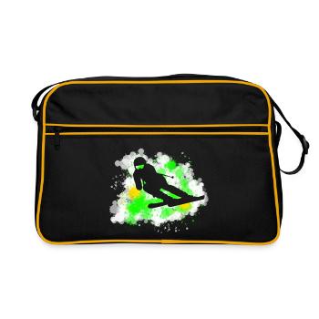 Ski - Retro Bag - black/gold - Front