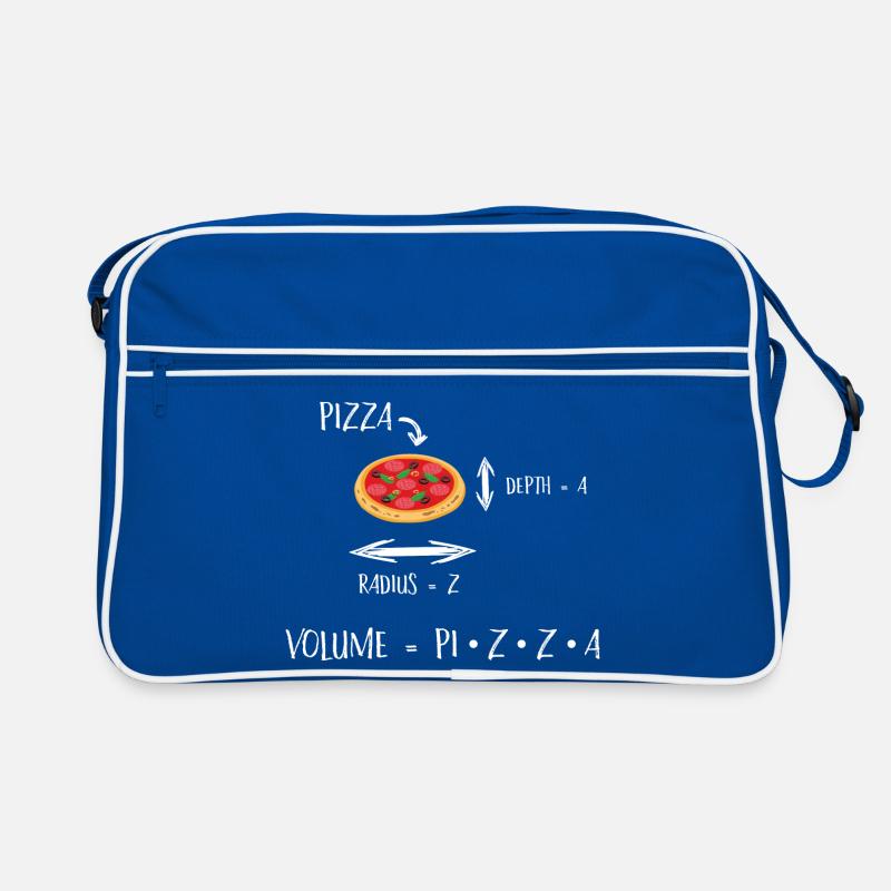 Pizza and Math - Meme | Funny Mathematics Teaching Retro Bag