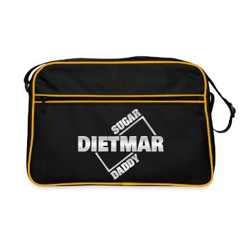 Sugar Daddy Dietmar - Sac Retro - noir/or - Devant