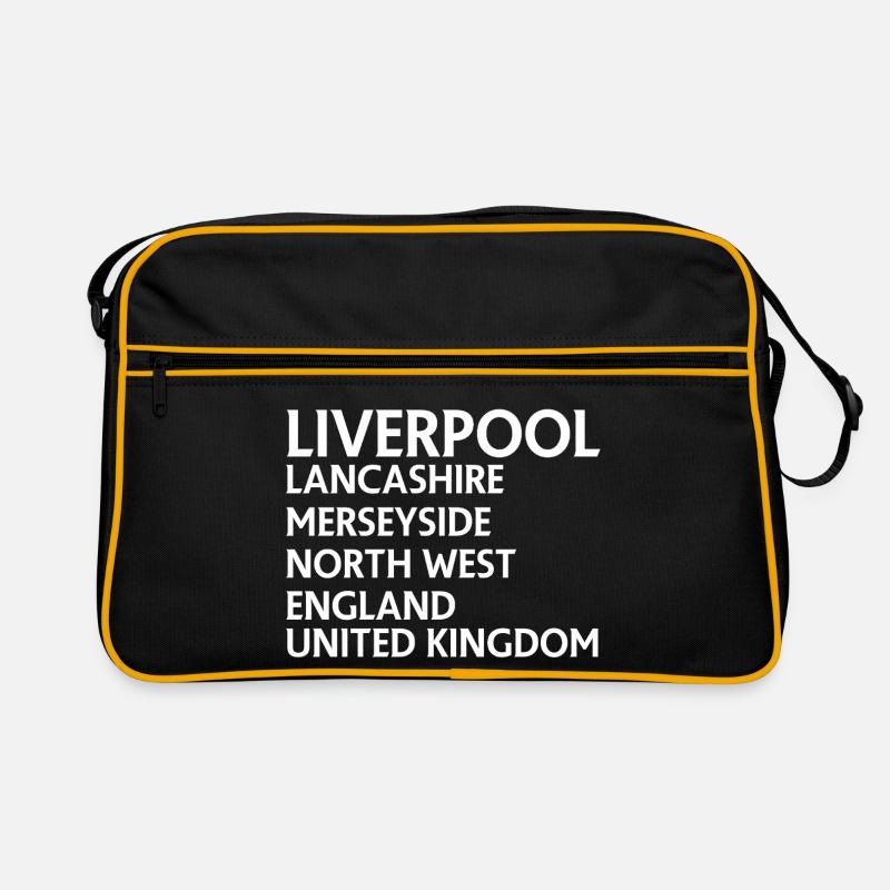 Liverpool – Angleterre Conception des paroles Sac Retro