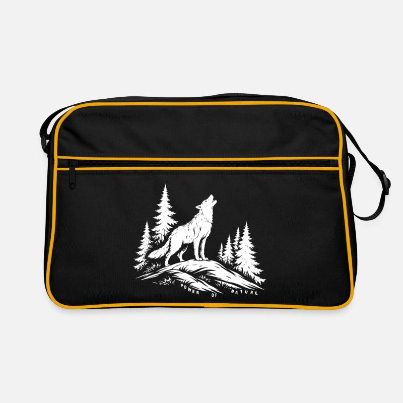 Power Wolf and Nature Retro Bag