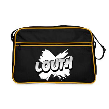 County Louth Ireland - Retro Bag - black/gold - Front