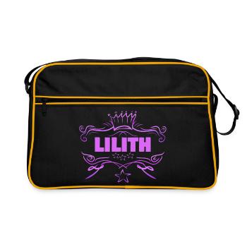 Lilith - Retro Bag - black/gold - Front