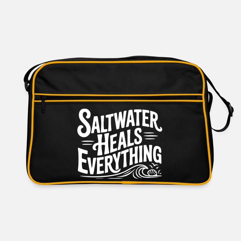 Saltwater Heals Everything Retro Bag