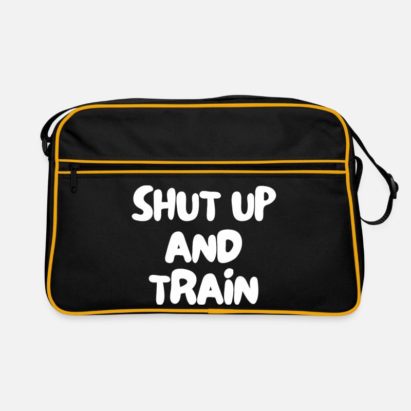shut up and train Retro Bag