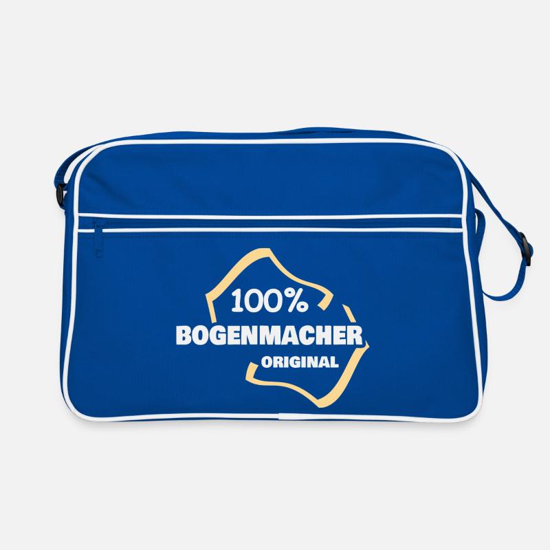 Bogenmacher als Arbeit Retro Tasche