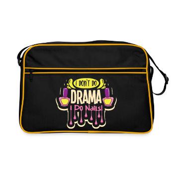 Nail Designer Nail Designer Cosmetics Nail Salon - Retro Bag - black/gold - Front