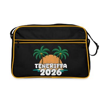 Tenerife 2026 - Sac Retro - noir/or - Devant