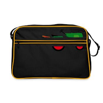 Tractor - Retro Bag - black/gold - Front