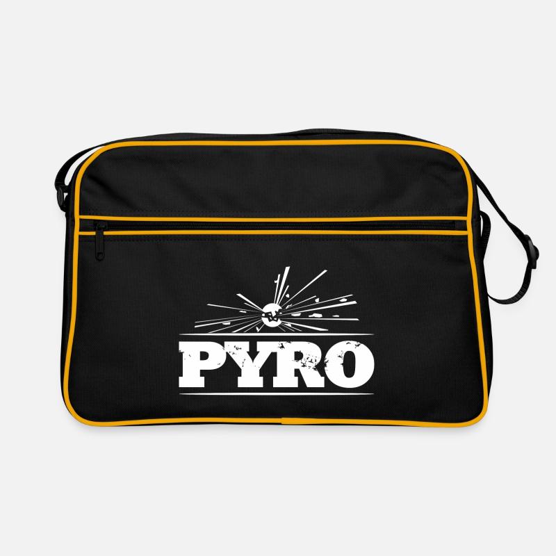 Pyro Explosive Fireworks Retro Bag