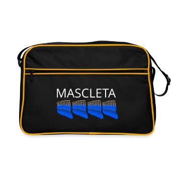 Fallas de Valencia Mascleta Pyro Fireworks - Retro Tasche - Schwarz/Gold - Vorne