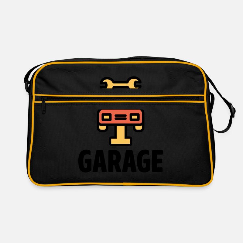 Retro Graphic Car Lover Car Mechanic Vehicle Techn Retro Bag