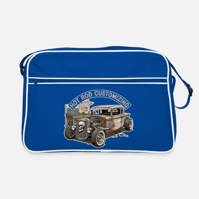 Rustic Hot Rod Customization Design Retro Tasche