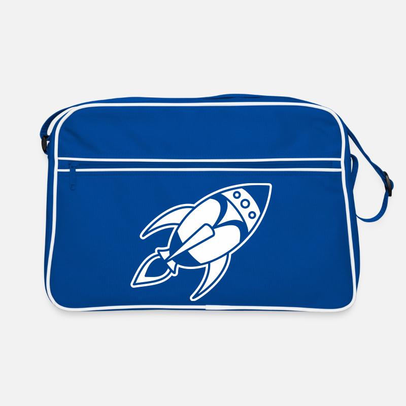Fusée spatiale rétro – Conception de vaisseau spatial Sac Retro