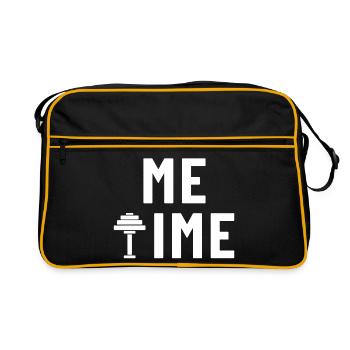 Me Time Dumbbell Gym - Retro Bag - black/gold - Front