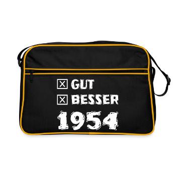 1954 - Sac Retro - noir/or - Devant