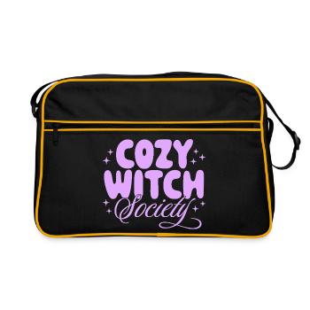 Cozy Witch Society - Retro Bag - black/gold - Front