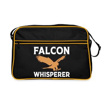 Fauconnerie Fauconnerie Faucon - Sac Retro - noir/or - Devant