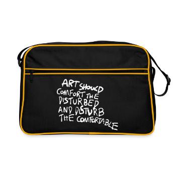 Conforts artistiques - Sac Retro - noir/or - Devant