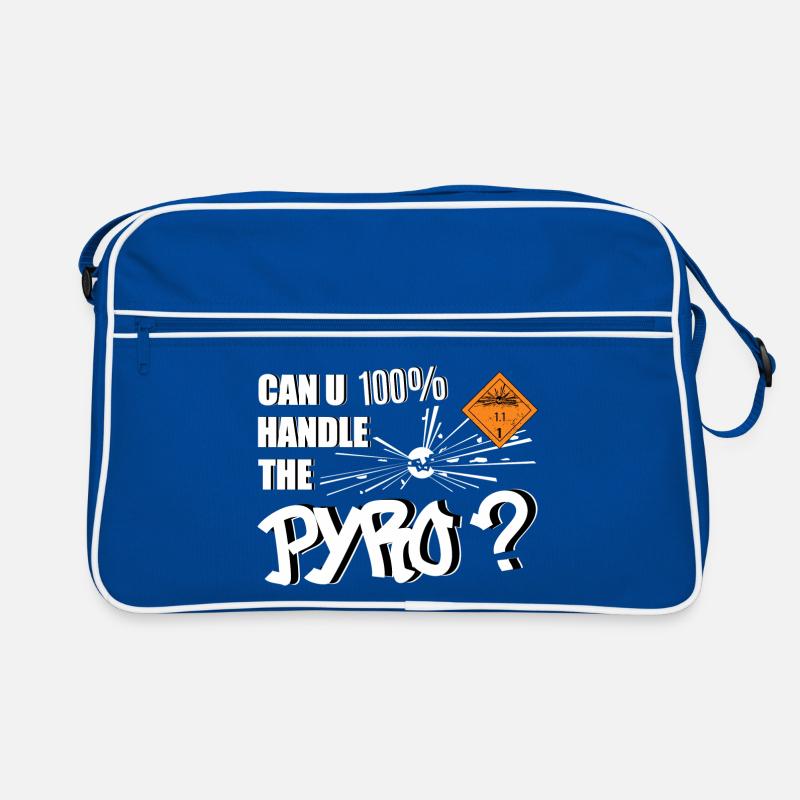 Pyro Feuerwerk Retro Tasche