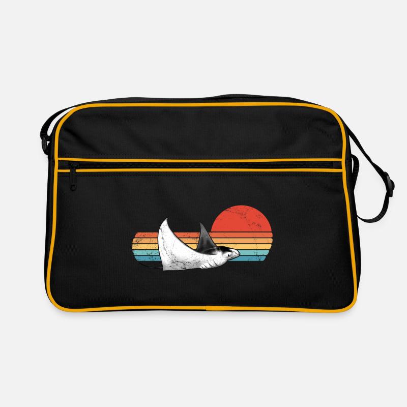 manta ray Retro Bag