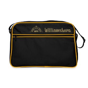 New York City · Williamsburg - Retro Bag - black/gold - Front