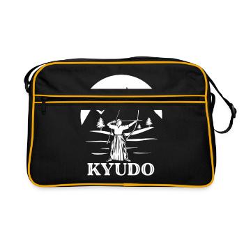 Kyudo - Sac Retro - noir/or - Devant